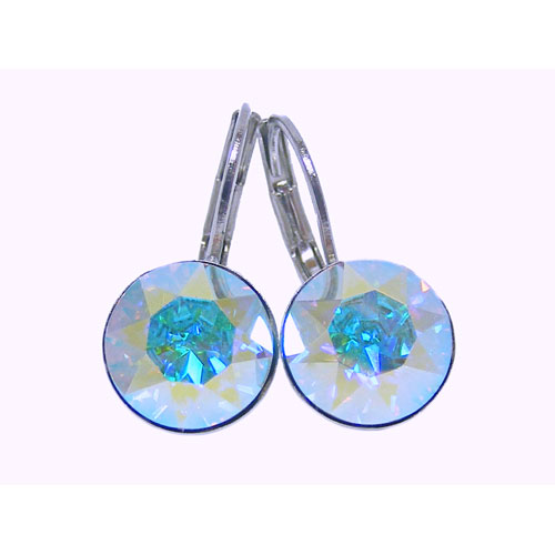 Ohrhänger Kristall 8 mm in Crystal AB