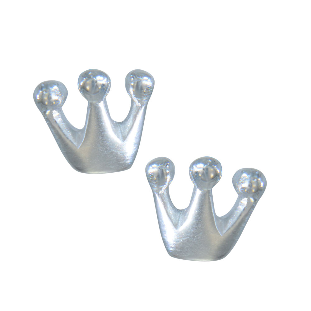 Ohrstecker kleine Krone 925 Silber