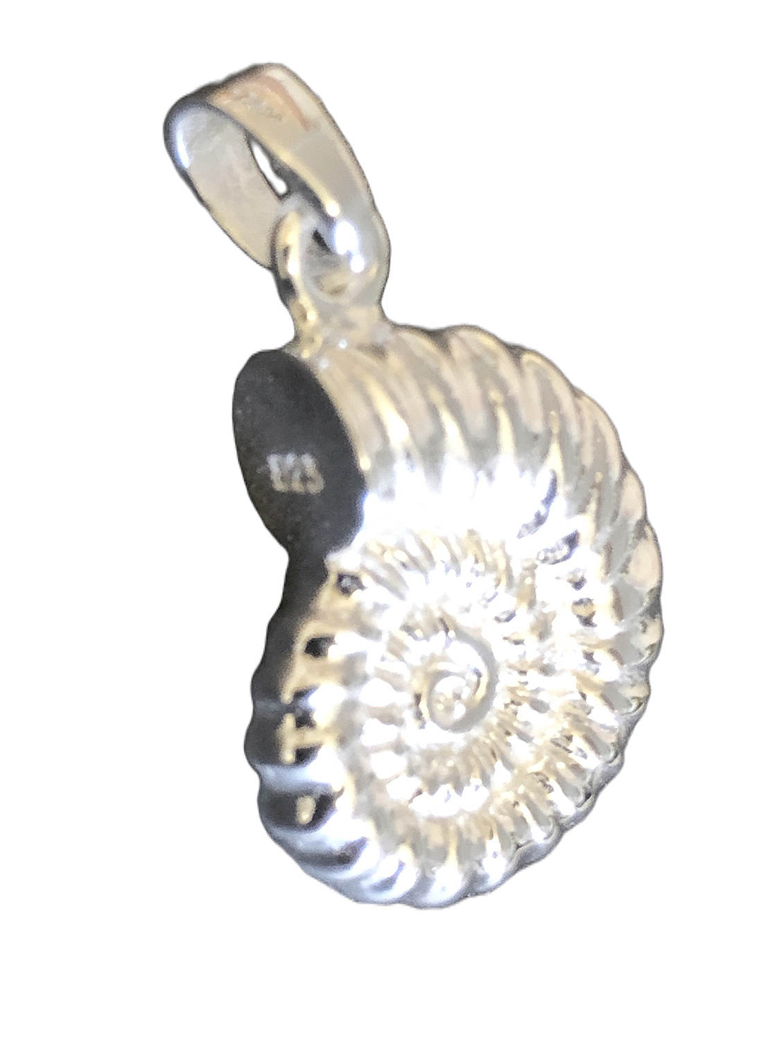 Anhänger Nautilus 18 mm 925 Silber e-coated