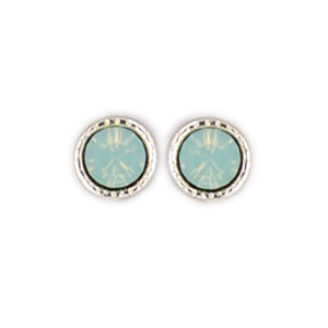 Ohrstecker Kristall 3mm in Pacific Opal