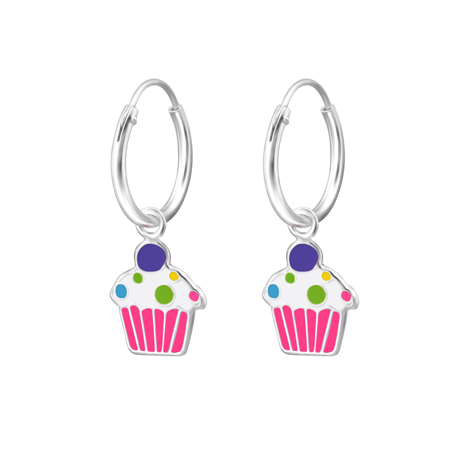 CREOLE Cupcake 925 Silber e-coated