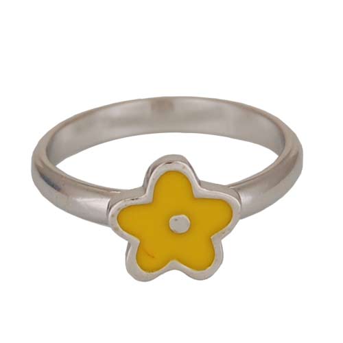 *Blume Ring gelb