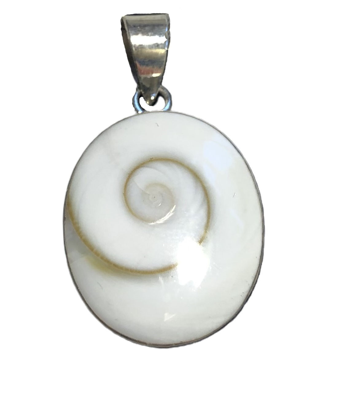 Anhänger Shivas Eye 16 x 20  mm 925 Silber