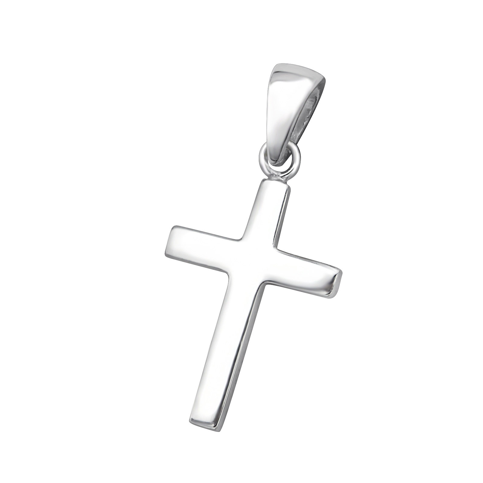Anhänger Kreuz 15 mm 925 Silber