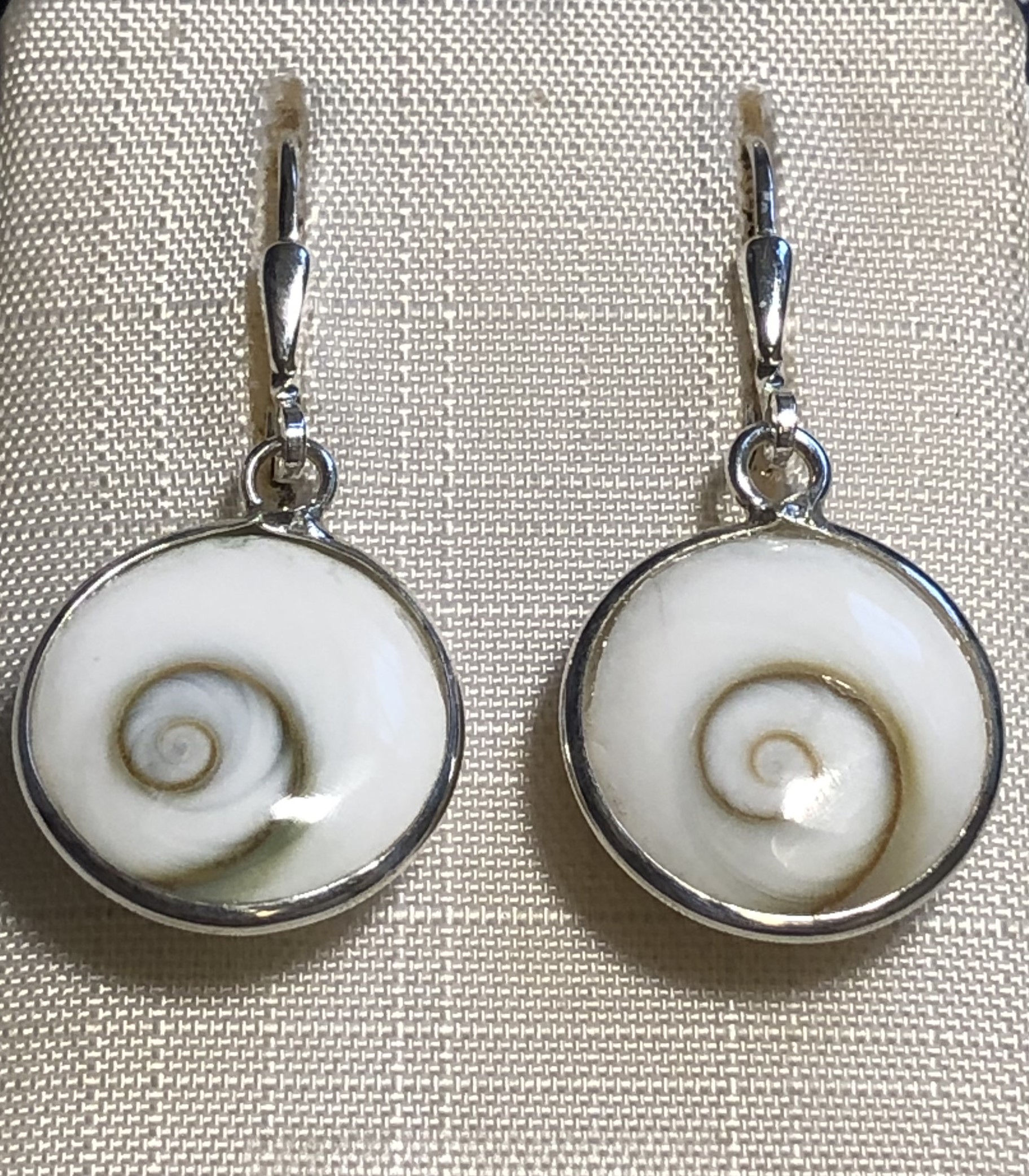 Ohrhänger Shivas Eye 15  mm 925 Silber